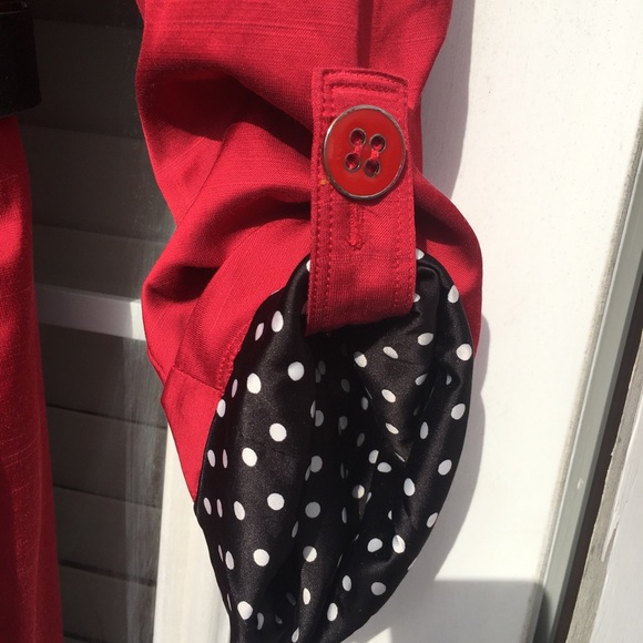 Robertson Los Angeles Trench Coat Sz L - Picture 8 of 14